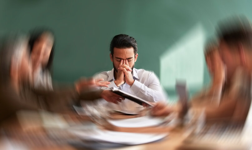 Man with Anxiety
